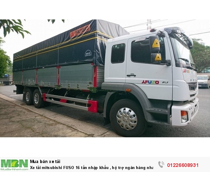 Xe tải Mitsubishi FUSO 16 tấn nhập khẩu , hộ trợ ngân hàng nhanh gọn . giao xe tận nhà cho khách hàng