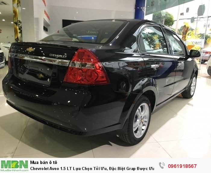 Chevrolet Aveo 1.5 LT Lựa Chọn Tối Ưu, Đặc Biệt Grap Được Ưu Đãi Cực Shock Lên Đến 100 Triệu.