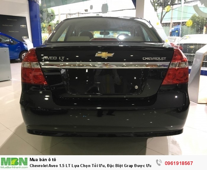Chevrolet Aveo 1.5 LT Lựa Chọn Tối Ưu, Đặc Biệt Grap Được Ưu Đãi Cực Shock Lên Đến 100 Triệu.