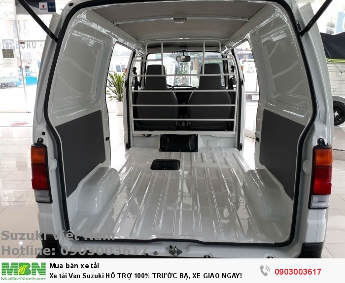 Xe tải Van Suzuki HỖ TRỢ 100% TRƯỚC BẠ, XE GIAO NGAY!
