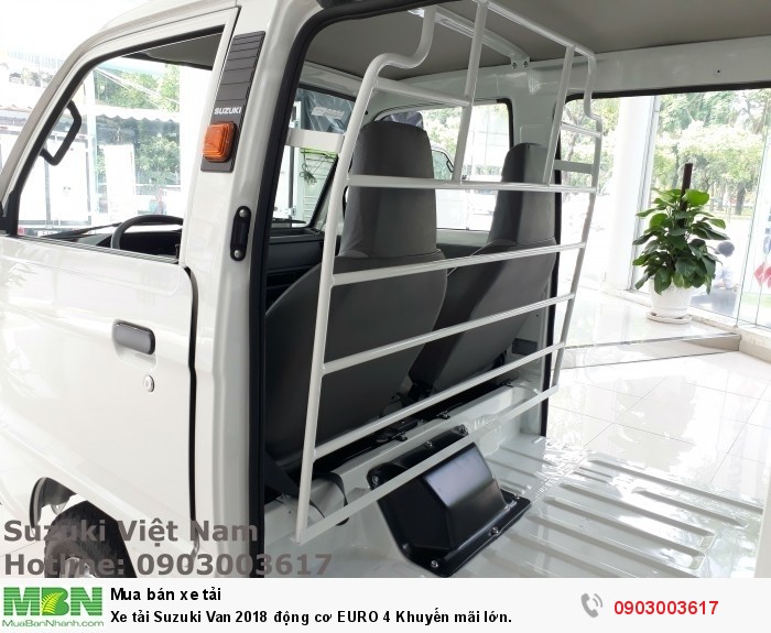 Xe tải Suzuki Van 2018 động cơ EURO 4 Khuyến mãi lớn.