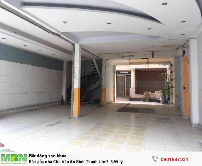 Bán gấp nhà Chu Văn An Bình Thạnh 41m2