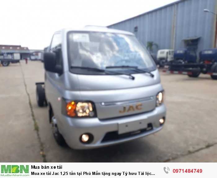 Mua xe tải Jac 1,25 tấn tại Phú Mẫn tặng ngay Tỳ hưu Tài lộc trong tháng!