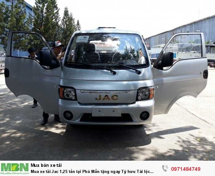 Mua xe tải Jac 1,25 tấn tại Phú Mẫn tặng ngay Tỳ hưu Tài lộc trong tháng!
