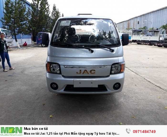 Mua xe tải Jac 1,25 tấn tại Phú Mẫn tặng ngay Tỳ hưu Tài lộc trong tháng!