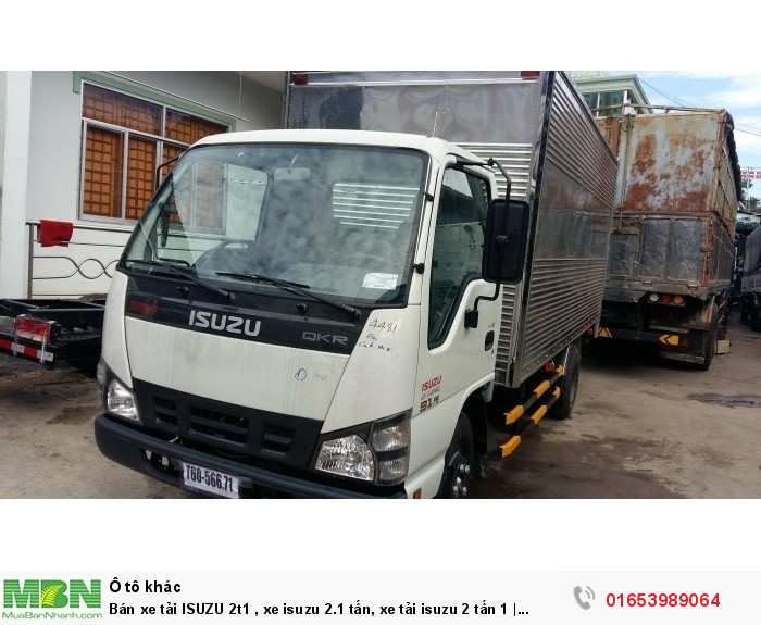 Bán xe tải ISUZU 2t1 , xe isuzu 2.1 tấn, xe tải isuzu 2 tấn 1 | Hỗ trợ mua trả góp cáo đến 80%