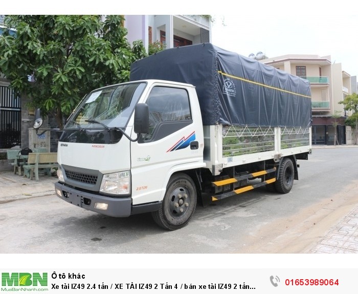 Xe tải IZ49 2.4 tấn / XE TẢI IZ49 2 Tấn 4 / bán xe tải IZ49 2 tấn 4 | Hỗ trợ trả góp đến 80%