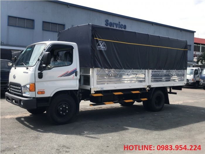 HYUNDAI HD1200SL Thùng Kín, KM 100% Lệ phí trước bạ
