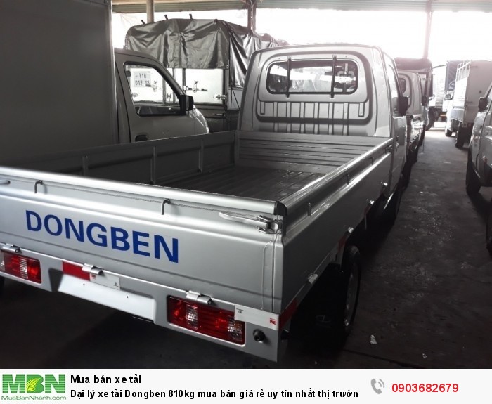 Đại lý xe tải Dongben 810kg mua bán giá rẻ uy tín nhất thị trường