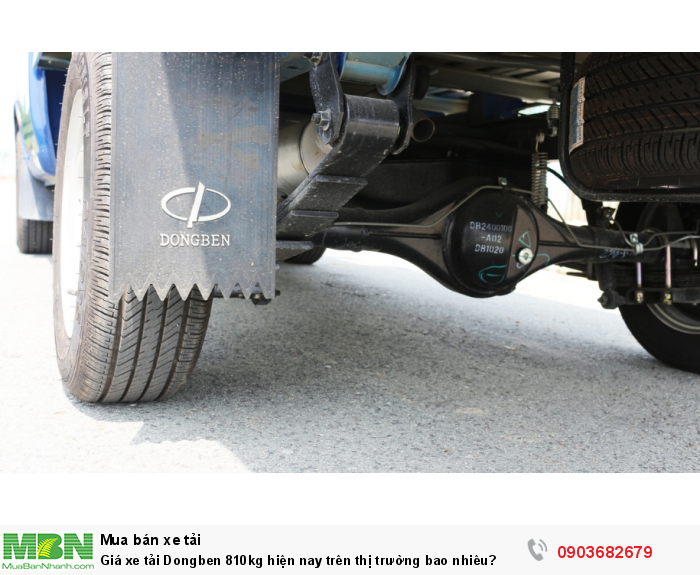 Giá xe tải Dongben 810kg hiện nay trên thị trường bao nhiêu?
