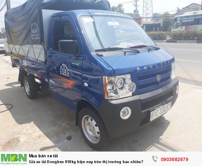 Giá xe tải Dongben 810kg hiện nay trên thị trường bao nhiêu?