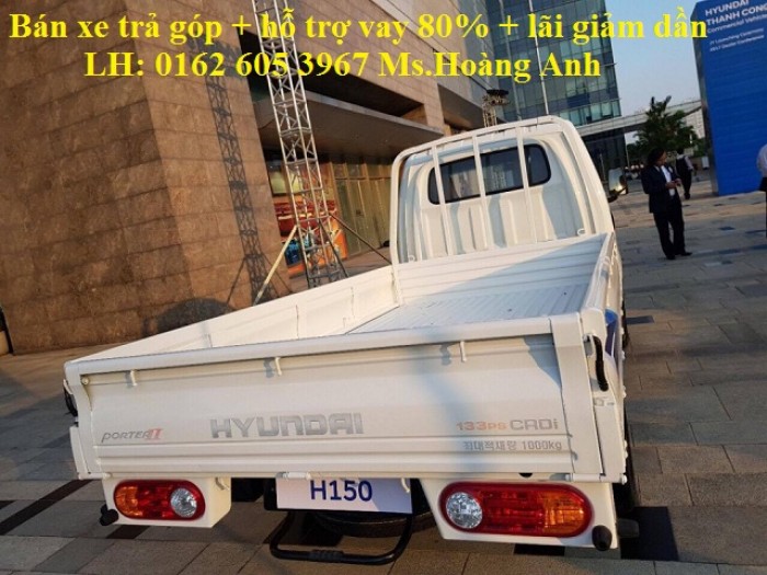 Giá Xe tải Hyundai 1,5 tấn thùng lửng ^ HD150 giá trả góp