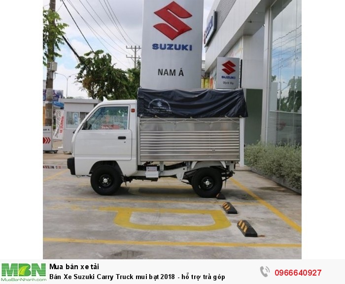 Bán Xe Suzuki Carry Truck mui bạt 2018 - hỗ trợ trả góp