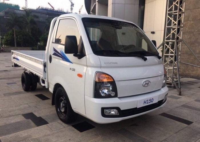 Hyundai Đà Nẵng. Giá xe tải Hyundai Porter H150 Đà Nẵng, Xe tải thùng lửng, Hyundai Porter 1 tấn 5