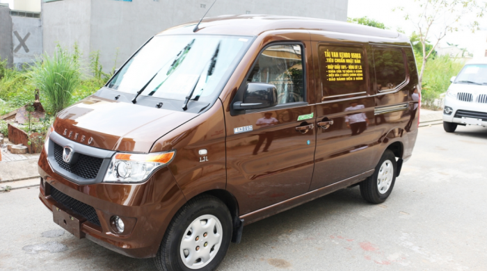 Xe tải nhỏ Kenbo 990 kg thùng mui bạt nhập khẩu .
