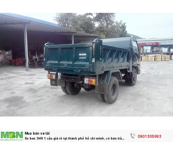 Xe ben 3t48 1 cầu giá rẻ tại thành phố hồ chí minh, có bán trả góp cho khách hàng .
