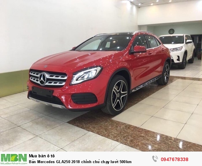 Bán Mercedes GLA250 2018 chính chủ chạy lướt 500km