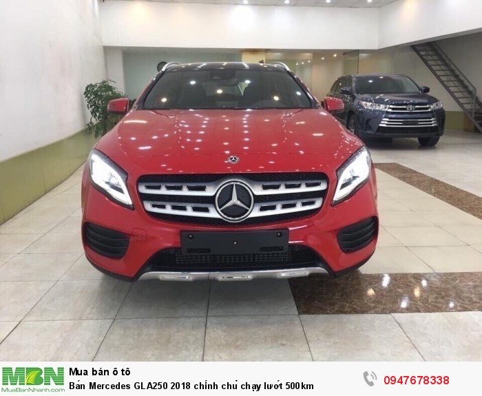 Bán Mercedes GLA250 2018 chính chủ chạy lướt 500km