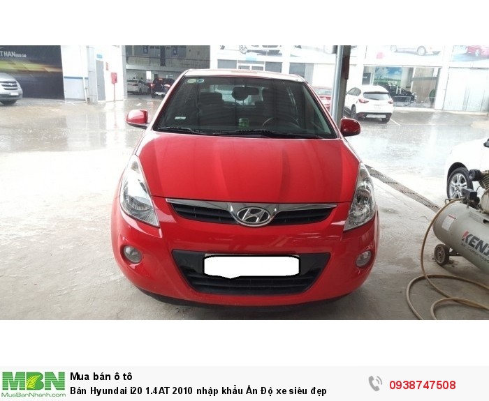Bán Hyundai i20 1.4AT 2010 nhập khẩu Ấn Độ xe siêu đẹp
