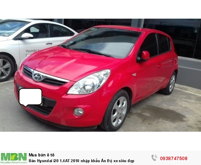 Bán Hyundai i20 1.4AT 2010 nhập khẩu Ấn Độ xe siêu đẹp