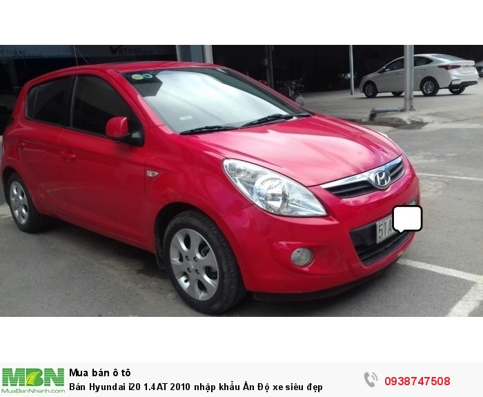 Bán Hyundai i20 1.4AT 2010 nhập khẩu Ấn Độ xe siêu đẹp