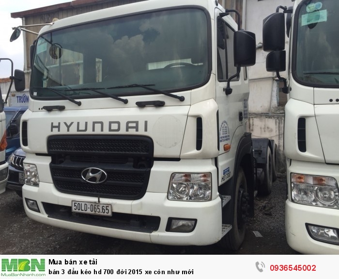 Bán 3 đầu kéo hd 700 đời 2015 xe còn như mới
