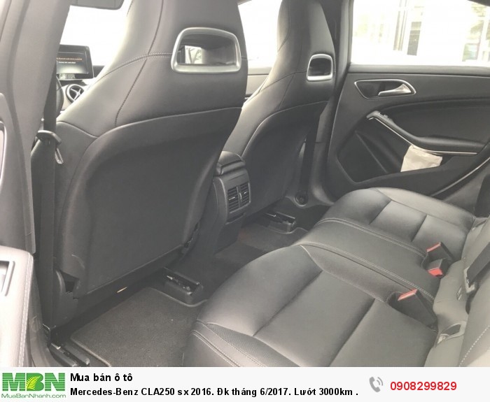 Mercedes CLA250 lướt 3000km sx 2016. Đk tháng 6/2017 đã qua sử dụng