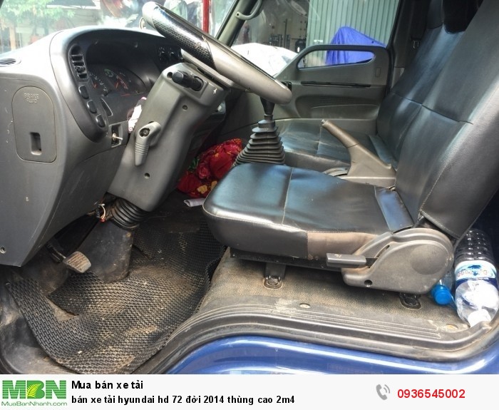 Bán xe tải hyundai hd 72 đời 2014 thùng cao 2m4