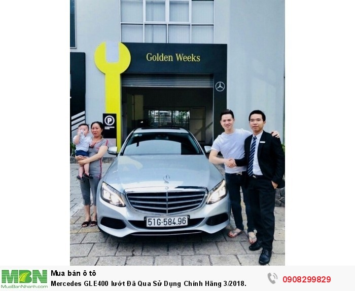 Mercedes GLE400 lướt  Đã Qua Sử Dụng Chính Hãng 3/2018.