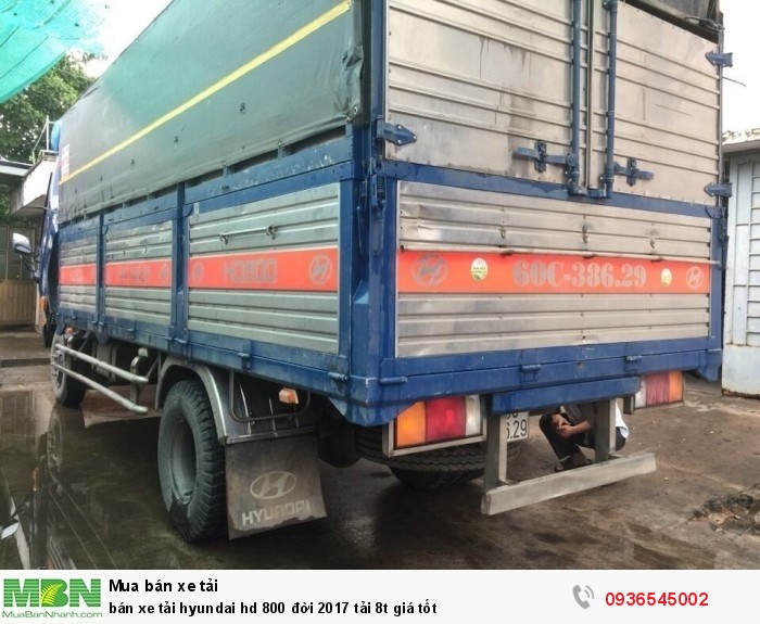 Bán xe tải hyundai hd 800 đời 2017 tải 8t giá tốt