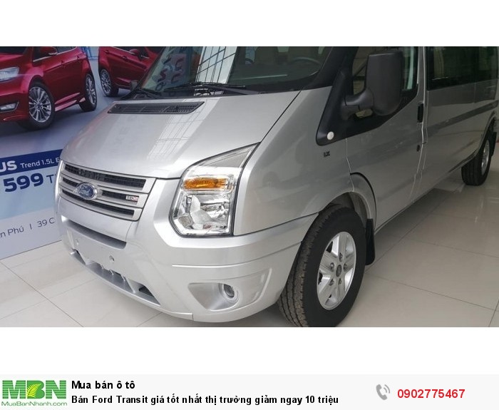 Bán Ford Transit giá tốt nhất thị trường giảm ngay 10 triệu