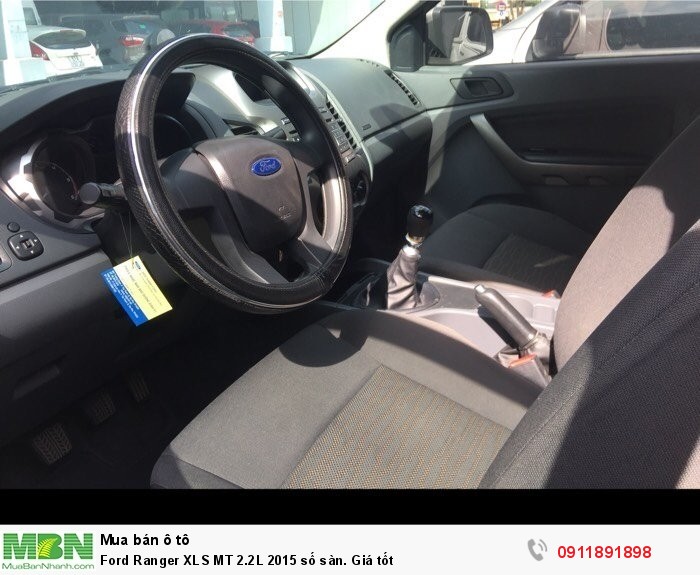 Ford Ranger XLS MT 2.2L 2015 số sàn. Giá tốt