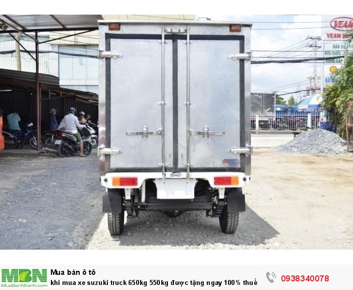 khi mua xe suzuki truck 650kg 550kg được tặng ngay 100% thuế trước bạ trong tháng 6 tại Suzuki Biên Hòa