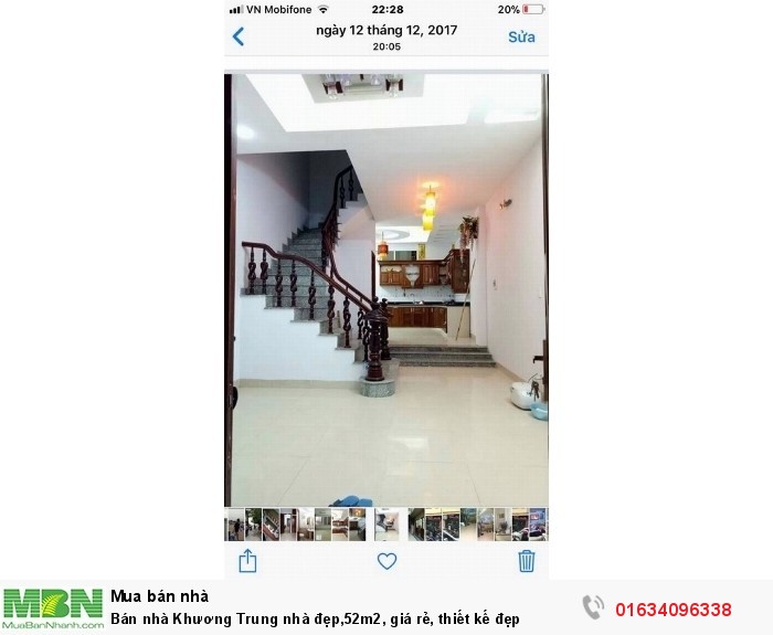 Bán nhà Khương Trung nhà đẹp,52m2, giá rẻ, thiết kế đẹp