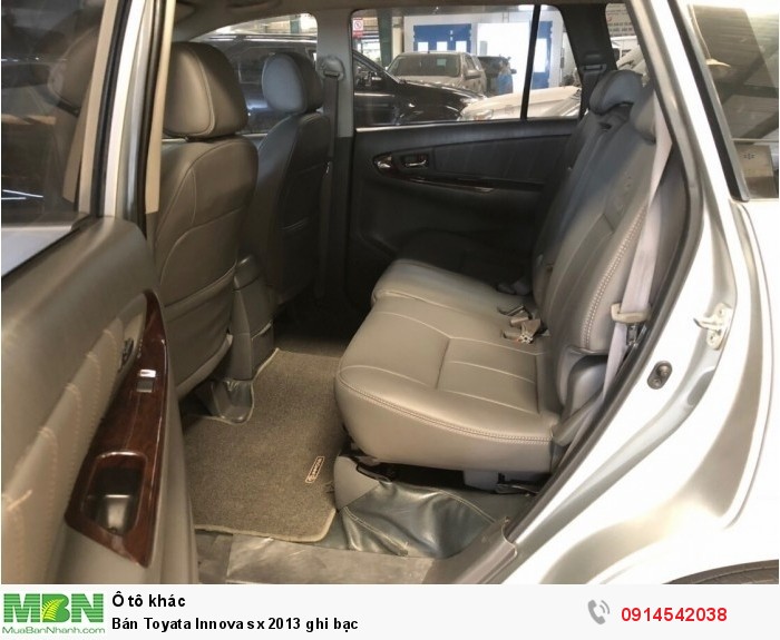Bán Toyata Innova sx 2013 ghi bạc