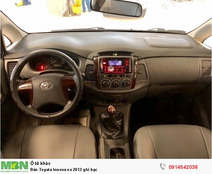 Bán Toyata Innova sx 2013 ghi bạc