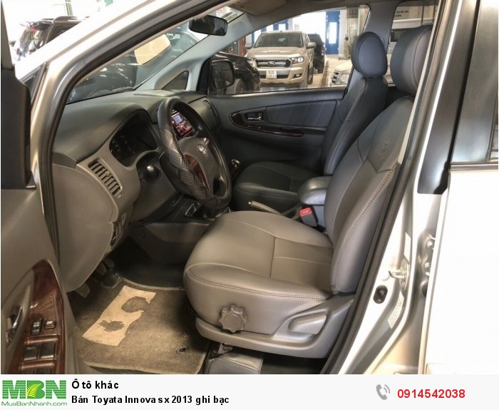 Bán Toyata Innova sx 2013 ghi bạc