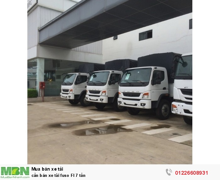 Cần bán xe tải Fuso FI 7 tấn