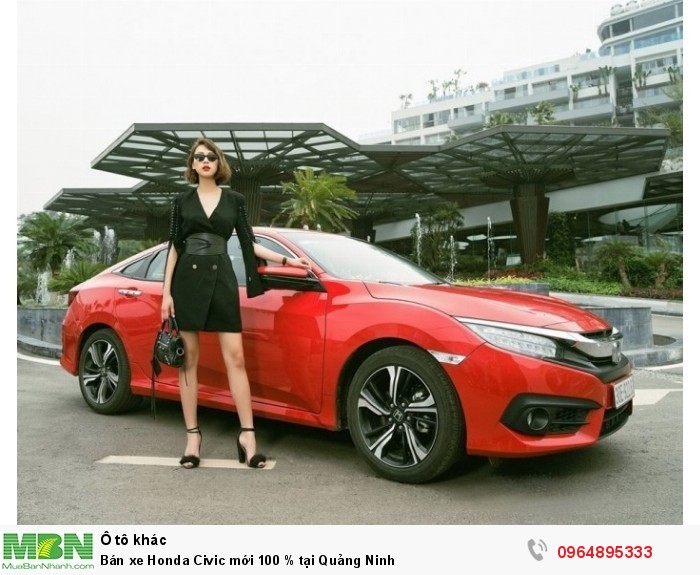 Bán xe Honda Civic mới 100 % tại Quảng Ninh