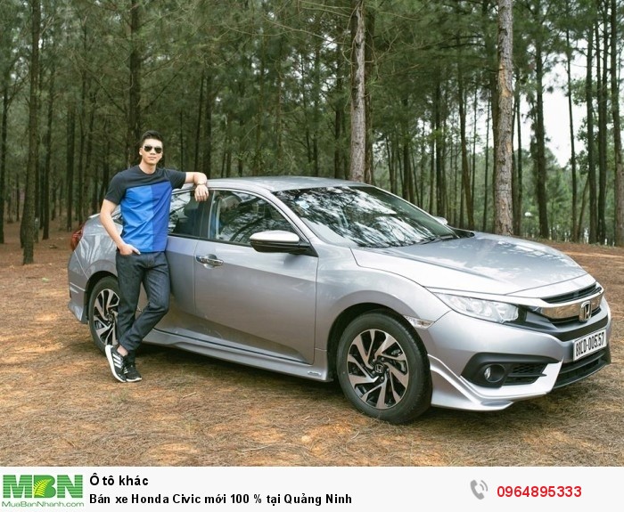 Bán xe Honda Civic mới 100 % tại Quảng Ninh