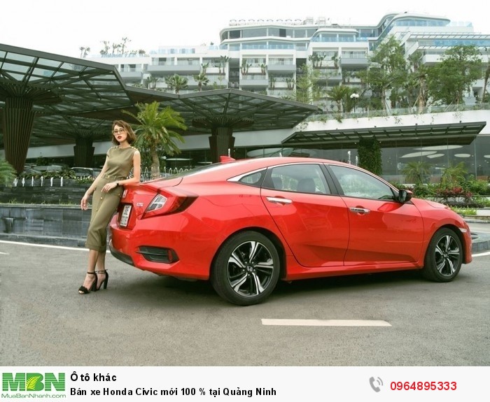 Bán xe Honda Civic mới 100 % tại Quảng Ninh