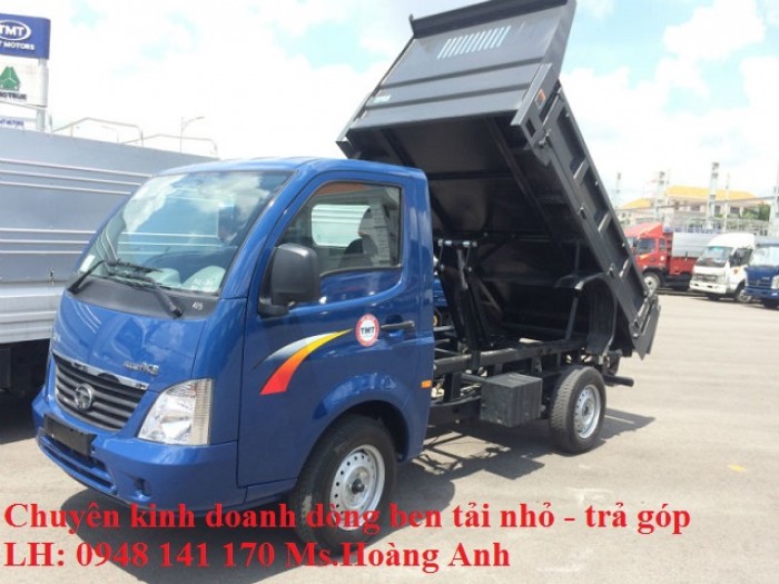 Xe ben Tata 990kg nhập khẩu Ấn Độ ^ giá rẻ * hỗ trợ trả góp 80%