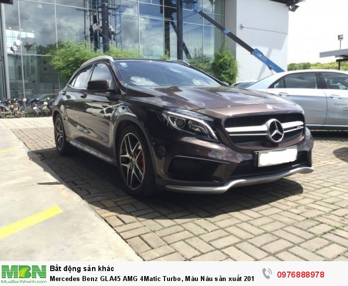 Mercedes Benz GLA45 AMG 4Matic Turbo, Màu Nâu sản xuất 2015 , đăng ký cuối 12/2015. Biển Hà nội