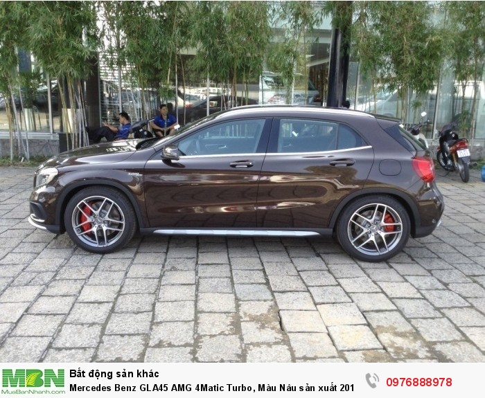 Mercedes Benz GLA45 AMG 4Matic Turbo, Màu Nâu sản xuất 2015 , đăng ký cuối 12/2015. Biển Hà nội