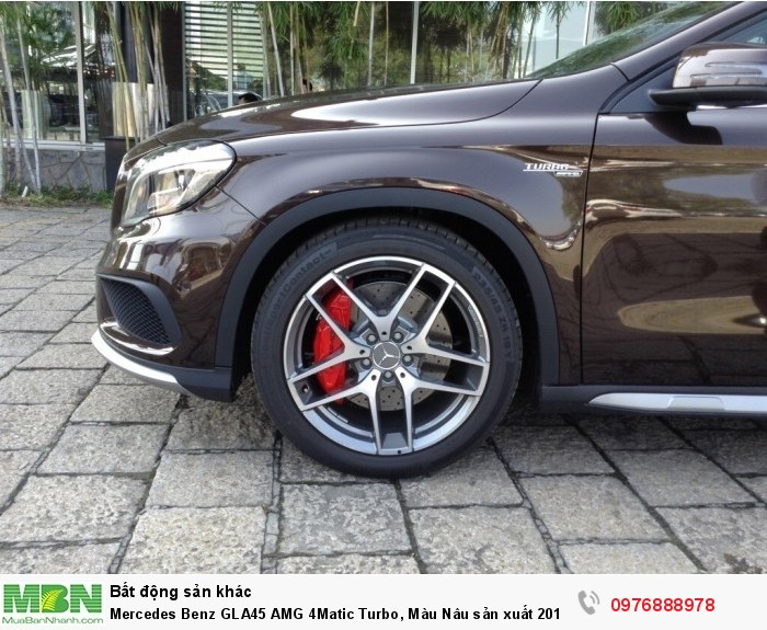 Mercedes Benz GLA45 AMG 4Matic Turbo, Màu Nâu sản xuất 2015 , đăng ký cuối 12/2015. Biển Hà nội