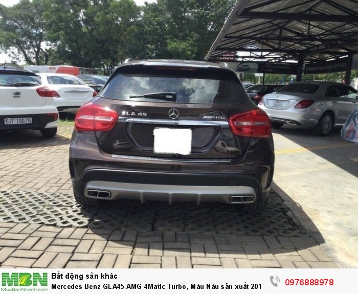 Mercedes Benz GLA45 AMG 4Matic Turbo, Màu Nâu sản xuất 2015 , đăng ký cuối 12/2015. Biển Hà nội