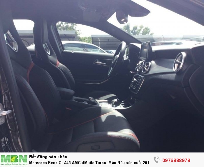 Mercedes Benz GLA45 AMG 4Matic Turbo, Màu Nâu sản xuất 2015 , đăng ký cuối 12/2015. Biển Hà nội