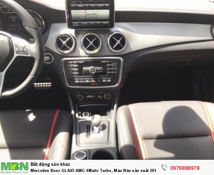 Mercedes Benz GLA45 AMG 4Matic Turbo, Màu Nâu sản xuất 2015 , đăng ký cuối 12/2015. Biển Hà nội