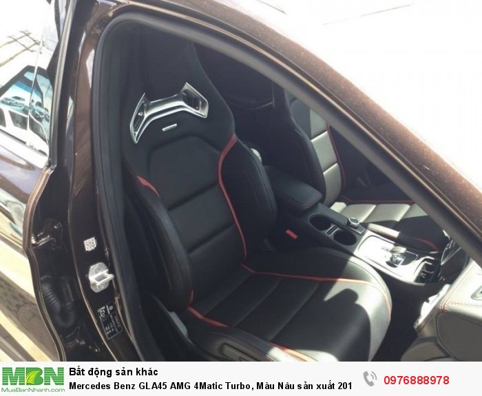 Mercedes Benz GLA45 AMG 4Matic Turbo, Màu Nâu sản xuất 2015 , đăng ký cuối 12/2015. Biển Hà nội
