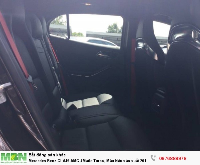 Mercedes Benz GLA45 AMG 4Matic Turbo, Màu Nâu sản xuất 2015 , đăng ký cuối 12/2015. Biển Hà nội